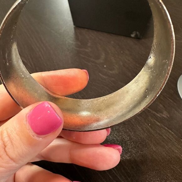 Vintage silver plated thai elephant cuff bracelet! - Picture 5 of 11